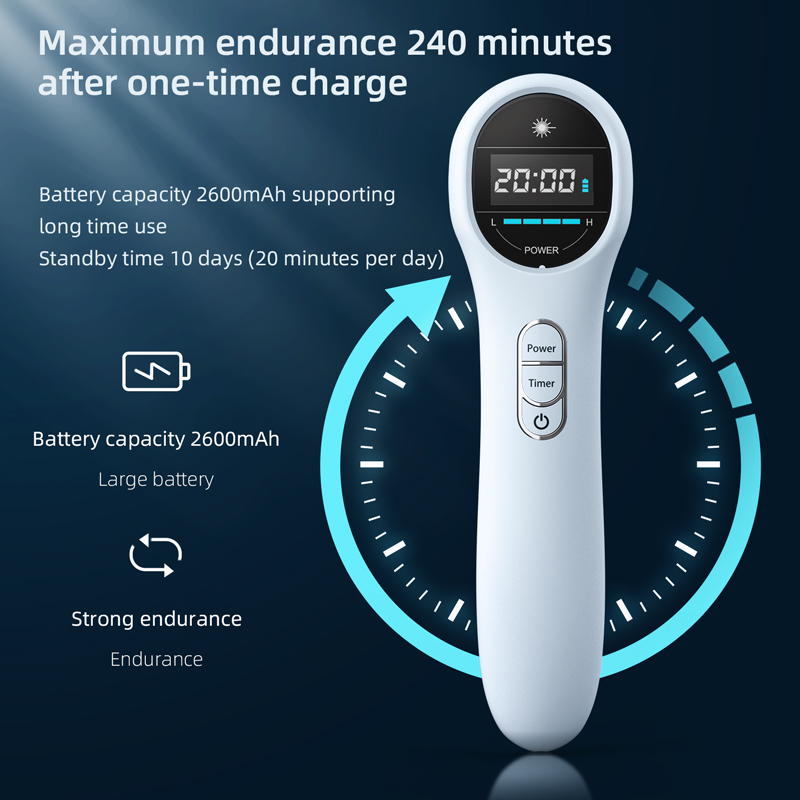 FZZMAX LD168 Cold Laser Therapy Device - 808nm & 650nm LLLT for Pain Relief - Image 5