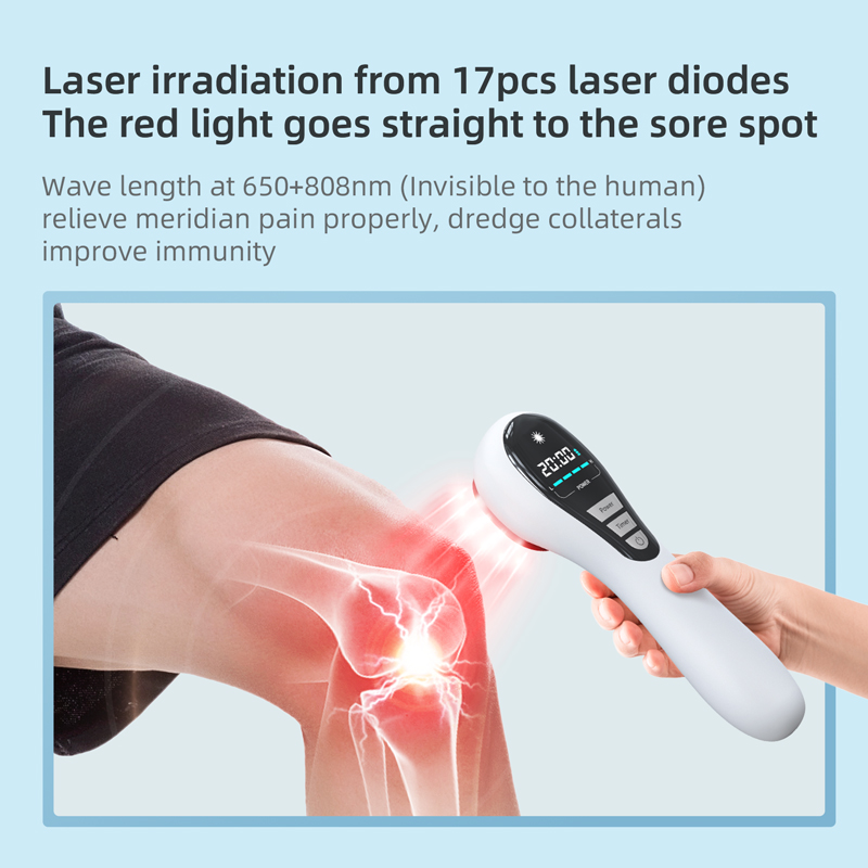 FZZMAX LD172 Cold Laser Therapy Device - 808nm & 650nm LLLT for Pain Relief - Image 3