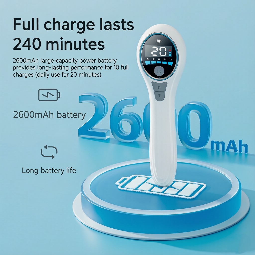 FZZMAX LD178 Cold Laser Therapy Device - 808nm & 650nm LLLT, High Power with Pulse Mode - Image 4